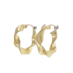 Bông tai 750YG/750WG - Hàng hiệu Authentic