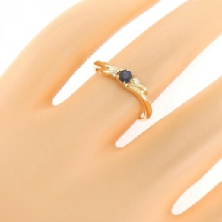 Nhẫn Sapphire K18YG - Hàng hiệu Chính hãng 853247