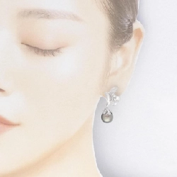 K14WG Bông tai ngọc trai đen 10.5mm - Hàng hiệu Chính hãng 874554