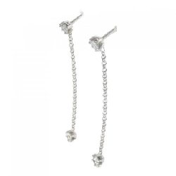 K18WG Bông tai kim cương 0.20CT - Hàng hiệu Chính hãng 869451