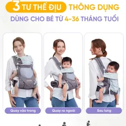 Địu trợ lực Jumysie cho bé 4-36 tháng (như mới) 705368