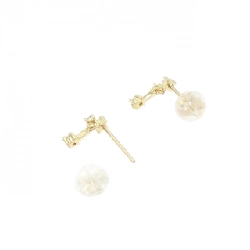 K18YG Bông tai kim cương 0.04CT - Hàng hiệu Chính hãng 868190