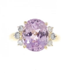 Nhẫn Kunzite K18YG 5.20CT - Hàng hiệu Chính hãng 853512