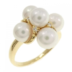 Nhẫn ngọc trai Akoya K18YG