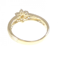 Nhẫn kim cương hoa K18YG 0.32CT 667270