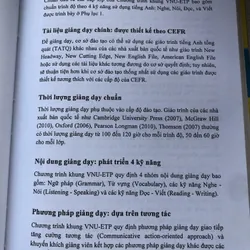 Xây dựng và triển khai chương trình tiếng Anh tăng cường không chuyên ngữ 708080