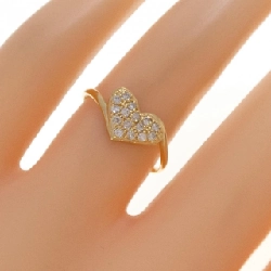 Nhẫn kim cương hình trái tim K18YG 0.15CT - Hàng hiệu chính hãng 847663