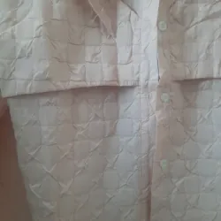 Áo sơ mi hồng cam đất nhạt size XL 925530