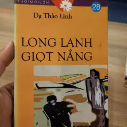 Long Lanh Giọt Nắng của tác giả Dạ Thảo Linh