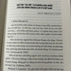 Hệ giá trị quốc gia, hệ giá trị văn hóa, hệ giá trị gia đình và chuẩn mực con người VN 1023761