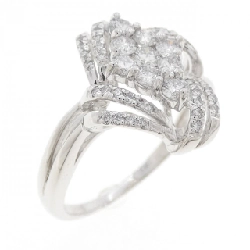 Nhẫn kim cương K18WG 0.75CT - Hàng hiệu chính hãng