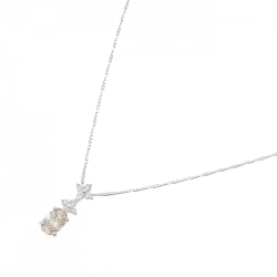 K18WG Dây chuyền kim cương 0.528CT - Hàng hiệu Chính hãng 863880