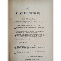 BỘ LUẬT THƯƠNG MÃI - NGUYỄN HÙNG TRƯƠNG SAO LỤC 182966