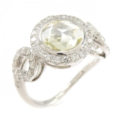 Nhẫn kim cương K18WG 0.70CT