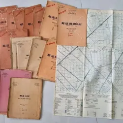 Mục lục bình chuẩn đạc, cả lô 16 địa danh trước 1975