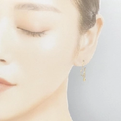 K18YG Bông tai kim cương hình trái tim 0.20CT - Hàng hiệu chính hãng 871096