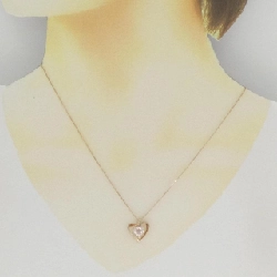 K18PG Dây chuyền hình trái tim Beryl 0.54CT - Hàng hiệu Chính hãng 860622