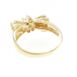 Nhẫn kim cương K18YG hình ruy băng 0.14CT 667664