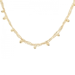 K18YG Dây chuyền - Hàng hiệu Authentic