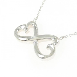 Dây chuyền Tiffany Double Loving Heart - Hàng hiệu Authentic 841000
