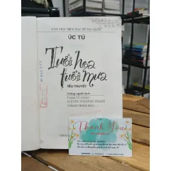 Tuổi hoa tuổi mưa – Úc Tú 588584