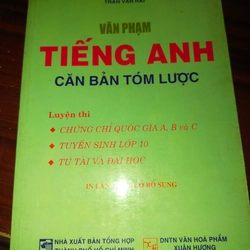 Văn phạm căn bản tiếng Anh tóm lược