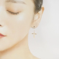 K18YG Bông tai - Hàng hiệu Chính hãng 865124