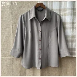 FROHLICH - Áo Sơ Mi Xám Nâu (2hand)