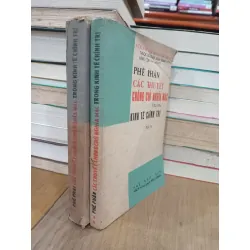 Phê phán các thuyết chống chủ nghĩa Mác trong kinh tế chính trị 122576