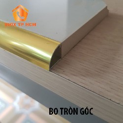 Nẹp Inox Bán Nguyệt PVD - nhận gia công inox theo yêu cầu 3440