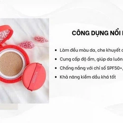 CUSHION MISSHA ĐỎ DÀNH CHO DA DẦU CHÍNH HÃNG