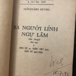 Ba người lính ngự lâm – Alexandre Dumas 998403