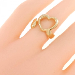 Nhẫn kim cương hình trái tim K18YG 0.01CT 670050