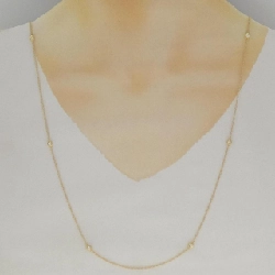 K18YG Dây chuyền kim cương 0.45CT - Hàng hiệu Chính hãng 850488