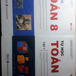 Tự học toán 8 tập 1 và 2 của Moon. Vẫn còn thời gian học