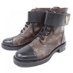 Giày boot Louis Vuitton Patented Monogram Canvas Wonderland Line 659279