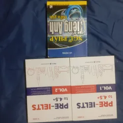 Combo Sách Pre IELTS to 4.5 tặng kèm sách ngữ pháp tiếng Anh  784674