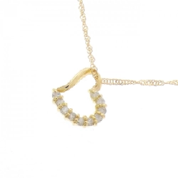 K18YG Dây chuyền kim cương hình trái tim 0.1CT - Hàng hiệu Chính hãng 861231