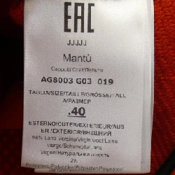 【Khuyến mãi áp dụng】Áo khoác MANTU 630848