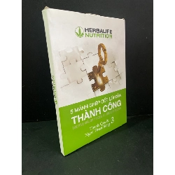 [Phiên Chợ Sách Cũ] 5 mảnh ghép cốt lõi của thành công Thành quả và nghệ thuật sống 3 (bìa cứng) 2021 - Herbalife nutrition 0506