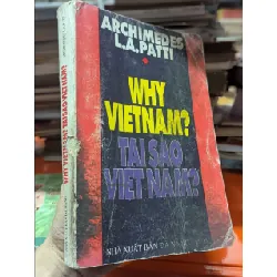 Tại sao Việt Nam - Archimedes L. A. Patti 389019