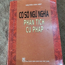 Cơ sở ngữ nghĩa tích của pháp ( mất bìa 4) 