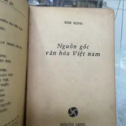 NGUỒN GỐC VĂN HÓA VIỆT NAM - KIM ĐỊNH 708535