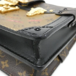 Túi xách đeo vai Louis Vuitton Monogram Reverse Trunk Clutch M43596 - Hàng hiệu Authentic 776648