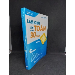 (TẶNG BOOKMARK) Làm chủ môn Toán trong 30 ngày hình học 11 sách in màu mới 90% 2017 RBK0607