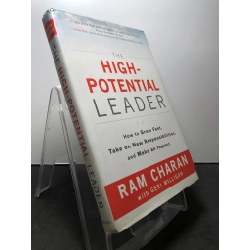 The high-potential leader BÌA CỨNG mới 80% ố bẩn nhẹ note trang đầu Ram Charan HPB1408 NGOẠI VĂN