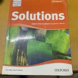 Solution upper intermediate Oxford