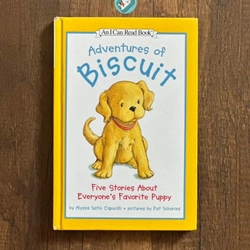 [Bìa cứng] ADVENTURES OF BISCUIT: Five Stories About Everyone’s Favorite Puppy