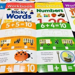 Wipe and clean workbook (10 cuốn tặng kèm bút dạ) 358436