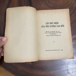 II Tựa sách: Lời Thú Nhận Của Tên Tướng Cao Bồi - Nguyễn Cao Kỳ - 1990 447221